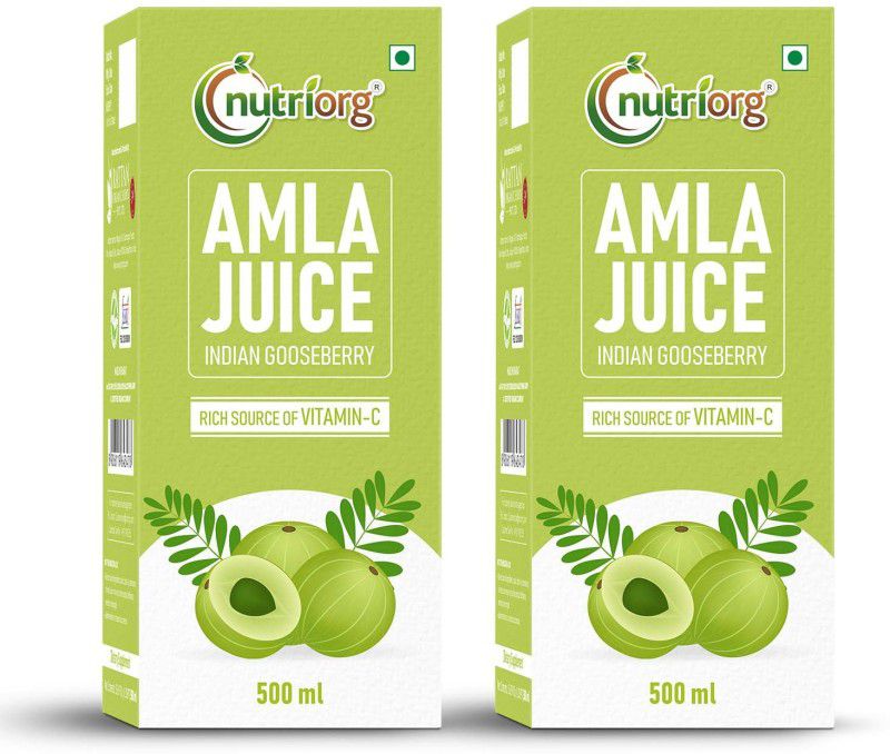 Nutriorg Amla Juice 500 ml Combo Pack  (2 x 500 ml)