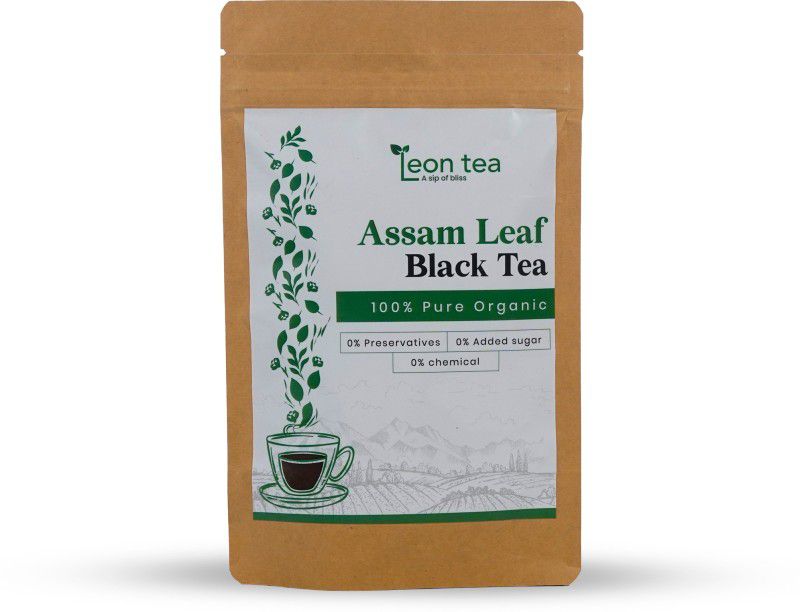 leon tea Assam Leaf Black Tea Black Tea Pouch  (50 g)