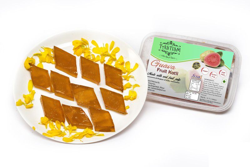 Tastism Premium Quality Guava Katli/ Candy| Made with Real Fruit Pulp of Guava Guava Jelly Candy  (250 g)
