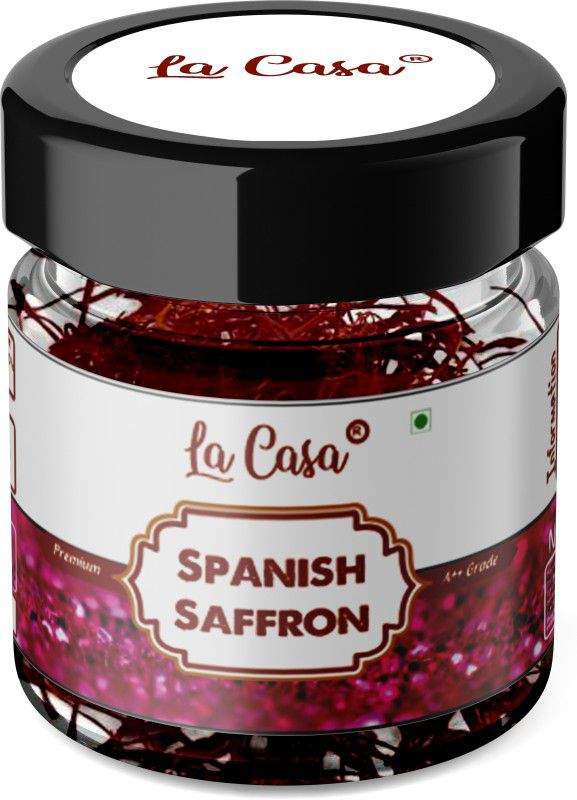 La Casa Spanish Saffron | Original Kesar | For Ice-cream, Premium Sweets, Faluda | 0.25g  (0.25 g)