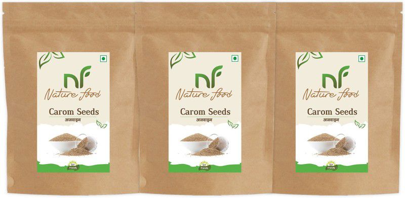 Nature food Best Quality Carom Seed / Ajwain - 300gm (100gmx3)  (3 x 0.1 kg)