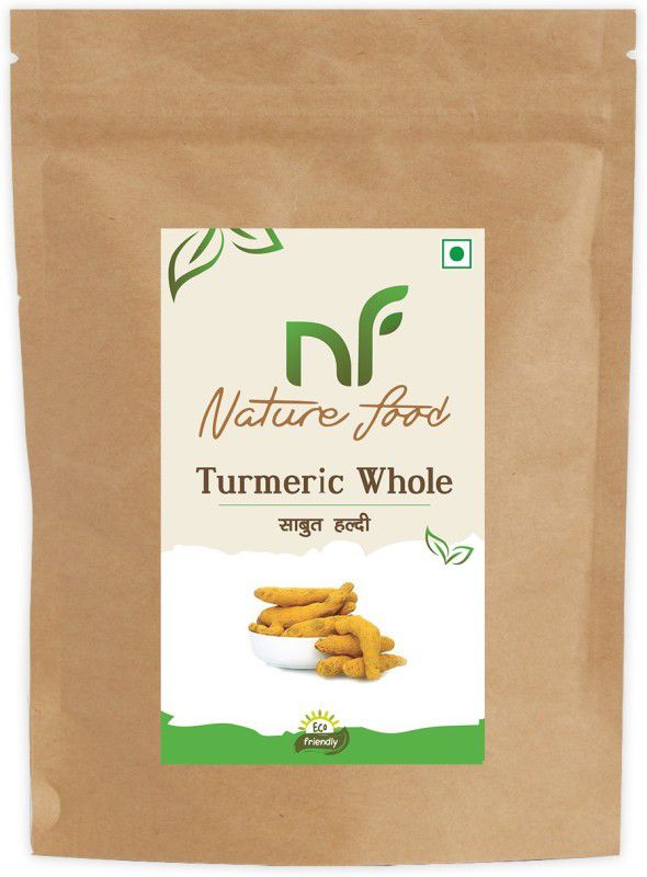 Nature food Best Quality Whole Turmeric / Sabut Haldi - 1kg (Pack of 1)  (1 kg)