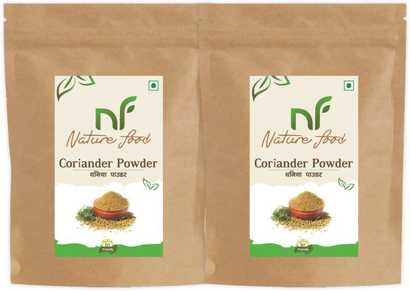 Nature food Best Quality Corriender Powder / Dhaniya - 2kg (1kgx2)  (2 x 1 kg)