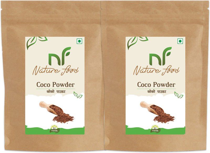 Nature food Best Quality Coco Powder - 1kg (500gmx2) Cocoa Powder  (2 x 0.5 kg)