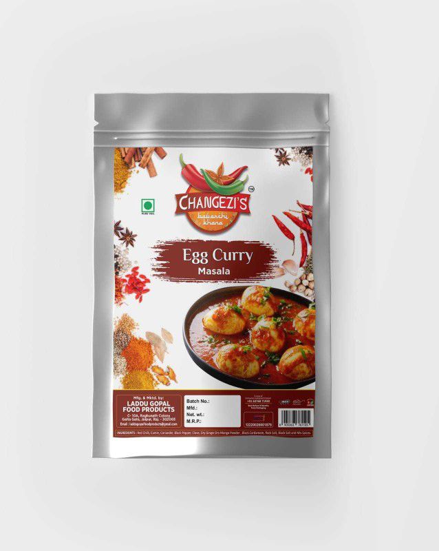 Changezi's Egg Curry Masala From Jaipur Natural & Fresh  (200 g)