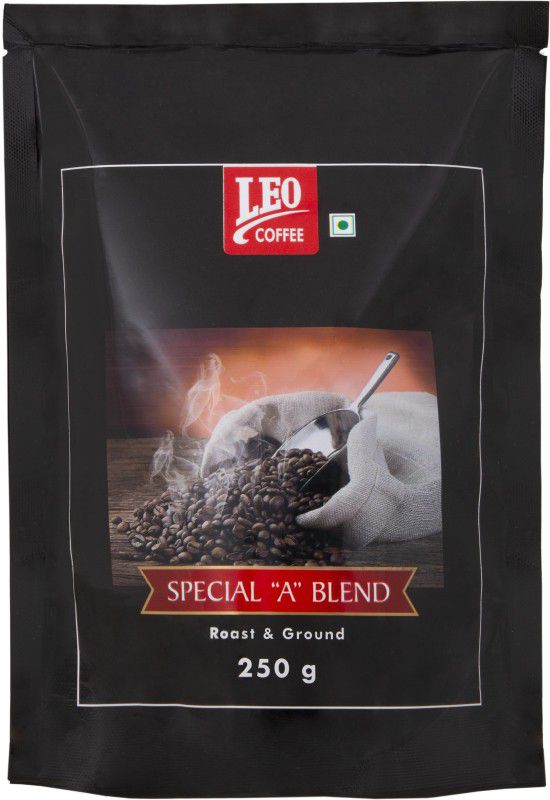 Leo Coffee Special A Blend (Medium Grind) Roast & Ground Coffee  (250 g)