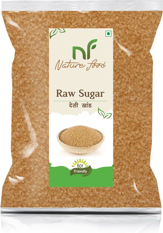 Nature food Best Quality Desi khand/Raw Sugar - 2Kg (Packing) Sugar  (2 kg)