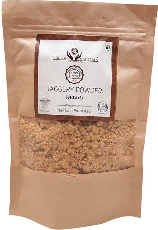 Vikeshi Naturals Jaggery Powder | Shakkar 500gms, 100% Natural, Substitute for Sugar Powder Jaggery  (500 g)