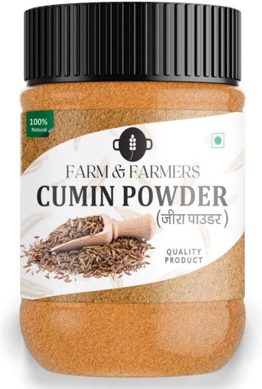 Farm & Farmers Fresh and Natural Cumin Powder | Jeera Powder | Indian Spice Masala 250grams  (250 g)