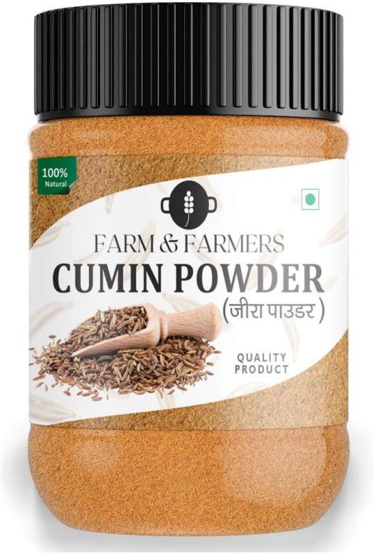 Farm & Farmers Fresh and Natural Cumin Powder | Jeera Powder | Indian Spice Masala 150grams  (150 g)
