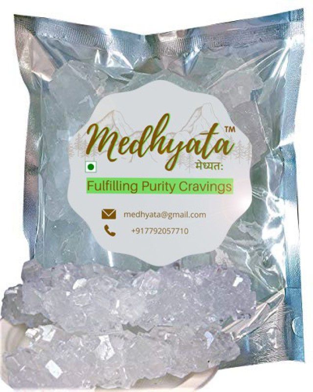 Medhyata Pure White Rock Sugar (Dhaga Mishri) (Thread Crystal) Sugar  (400 g)