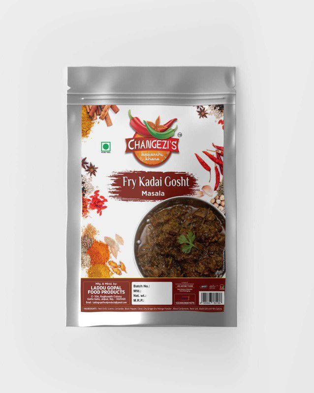 Changezi's Fry Kadai Gosht Masala From Jaipur Natural & Fresh  (0.3 kg)