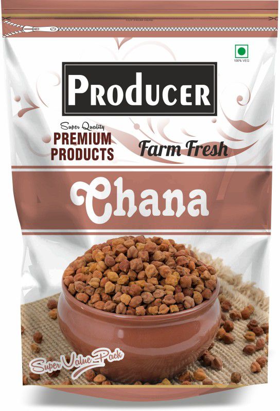 PRODUCER Brown Chana (Whole) (Brown Chana, Sabut Chana)  (2 kg)