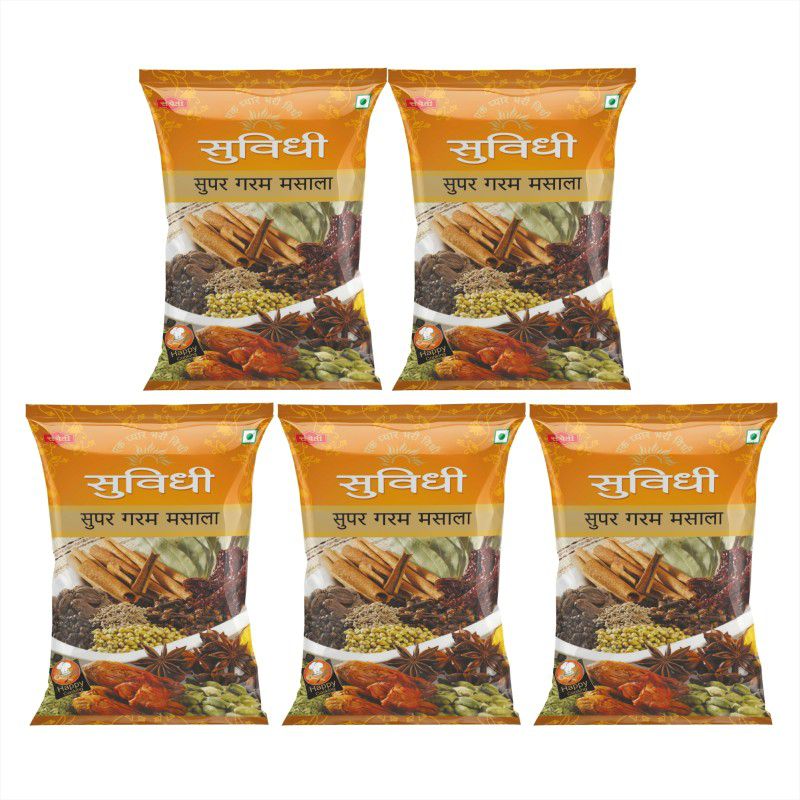 Suvidhi Super Garam Masala 200gm(Pack of 5) in all 1000gm  (5 x 200 g)