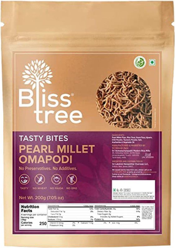 bliss tree Pearl millet omapodi  (200 g)