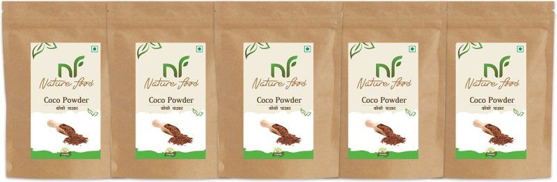 Nature food Best Quality Coco Powder - 1.25kg (250gmx5) Cocoa Powder  (5 x 0.25 kg)