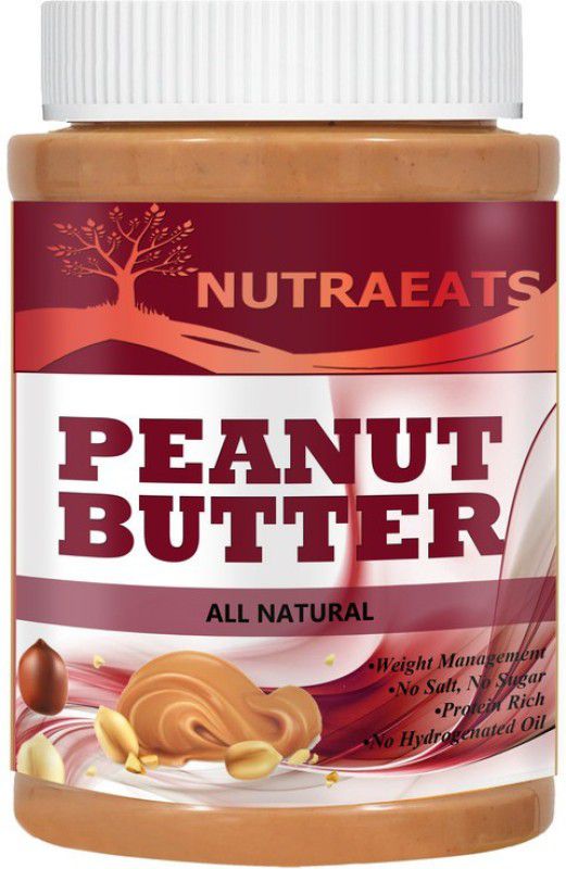 NutraEats Nutrition 100% All Natural Peanut Butter Pro(114) 450 g
