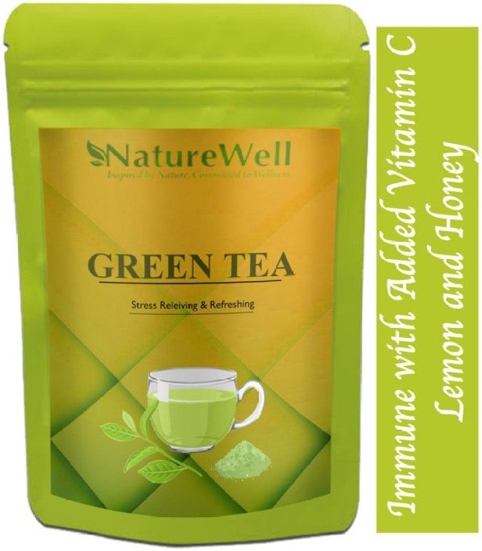 Naturewell Green Tea for Weight Loss | 100% Natural Green Loose Leaf Tea | Honey, Lemon, Immunity Booster Flavor Green Tea Pouch Ultra (T784) Green Tea Pouch  (400 g)