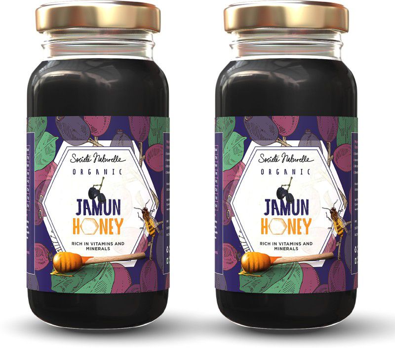 Societe Naturelle SUPER SAVER PACK Jamun honey 2 pcs 250 gms  (2 x 250 g)