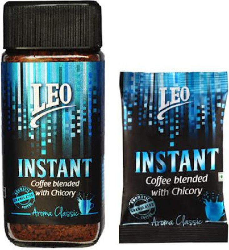 Leo Coffee Instant Aroma Classic Power Pack Of 2 Instant Coffee  (2 x 75 g)