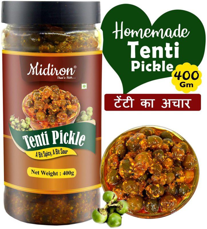 Midiron Tenti Pickle, Tasty & Spicy Homemade Pickle with Indian traditional Spices, Dela Aachar (400 Gm) Tenti Pickle  (400 g)