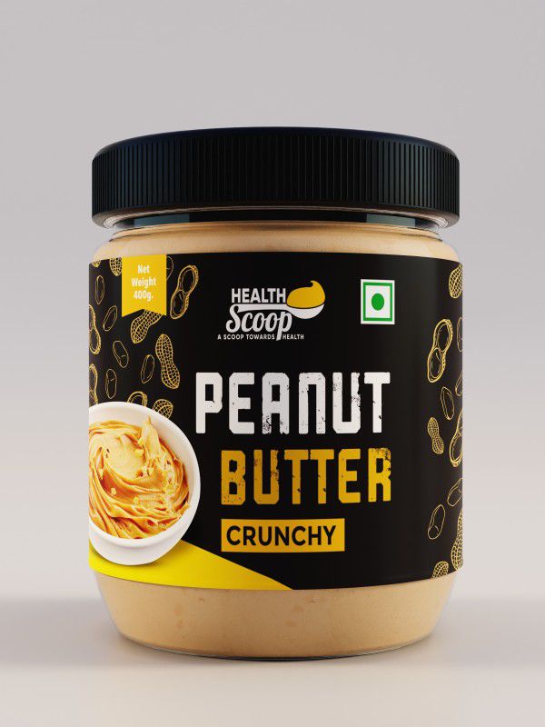 Healthscoop Crunchy Peanut Butter 400 g