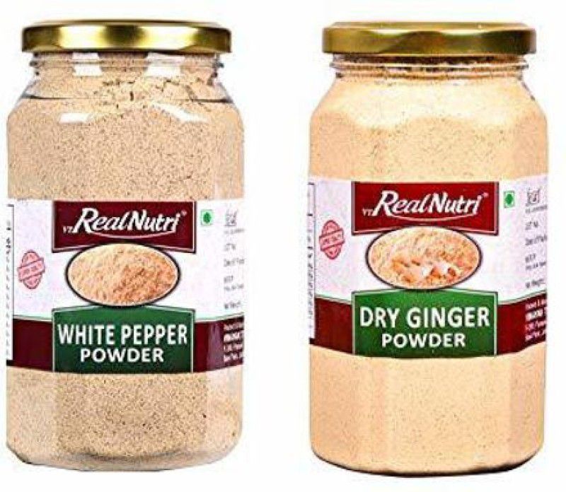 vt real nutri White Pepper Powder & Dry Ginger Powder  (2 x 50 g)