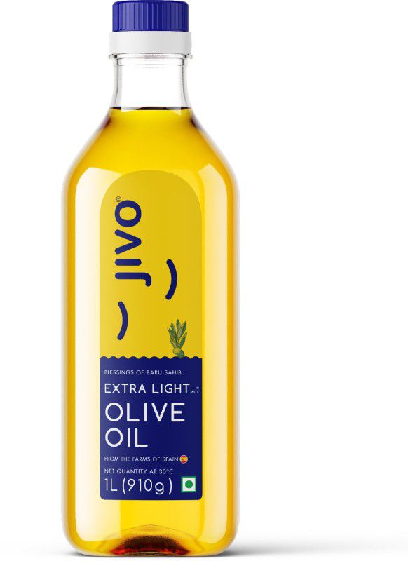 JIVO Extra Light 1 Litre Cooking Oil Olive Oil Plastic Bottle  (1 L)