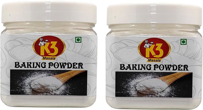 K3 Masala Baking Powder 175gm(Pack of 2) Baking Powder  (350 g)