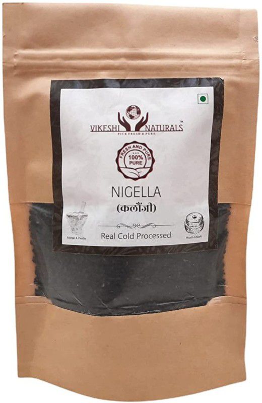 Vikeshi Naturals Kalongi |Kalongi Real Cold Processed 400gms, Pack of 1, 100% Natural  (400 g)