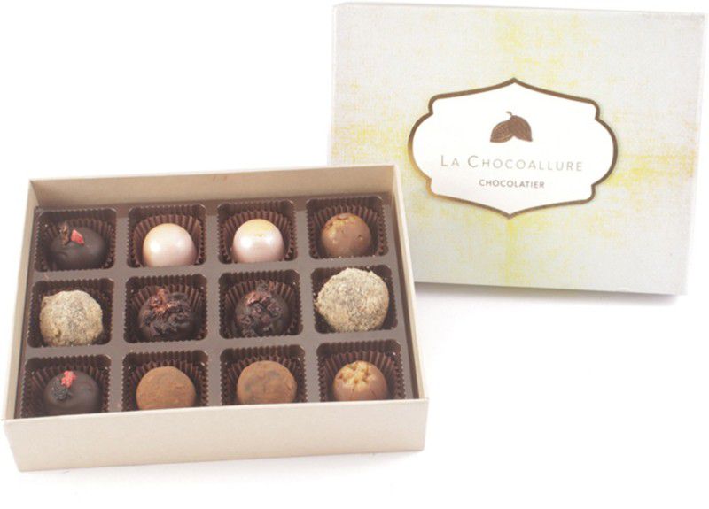 la chocoallure Couture Chocolate Collection -12 Pcs. Truffles  (12 Units)