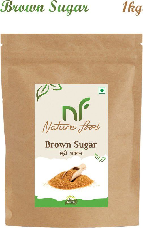 Nature food Brown Sugar 1Kg Sugar  (1 kg)