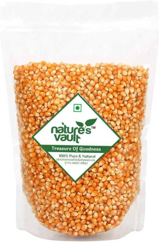 Nature's Vault Popcorn Kernel Seeds | Unpopped Popcorn (2.7) NA Popcorn  (2.7 kg)