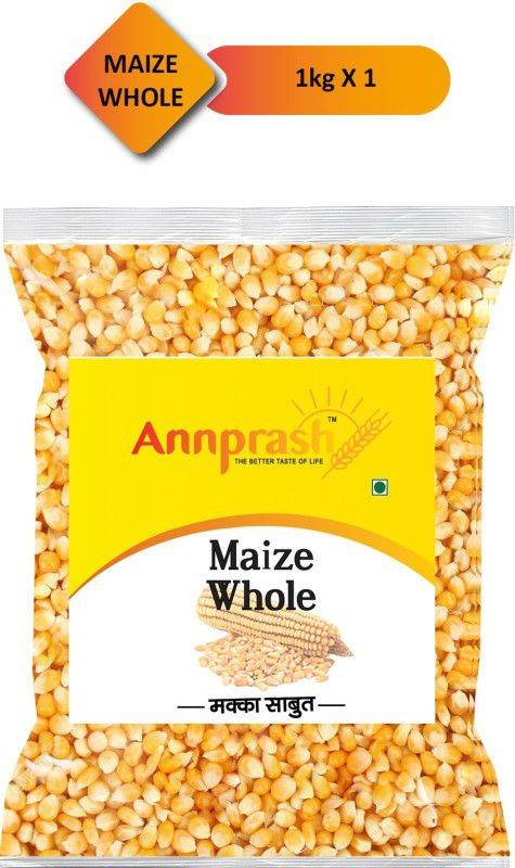 Annprash Best Quality Maize whole / Maize Sabut - 1kg Corn  (1 kg)