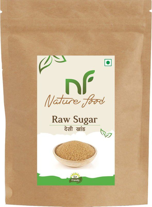 Nature food Best Quality Desi khand /Raw Sugar - 500gm ( Pack of 1) Sugar  (500 g)