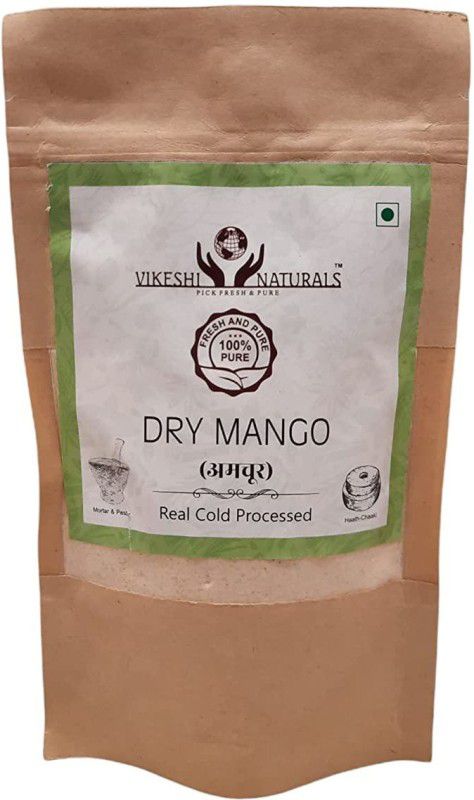 Vikeshi Naturals Dry Mango Whole | Amchoor Indian Kitchen Seasoning 100gms, 100% Natural  (200 g)