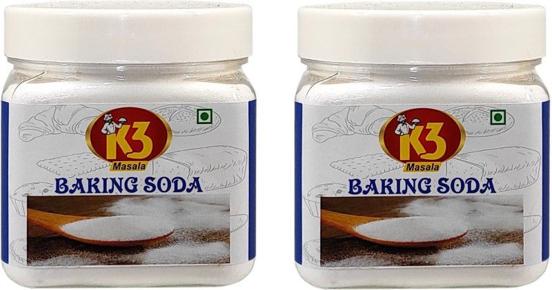 K3 Masala Baking Soda 250gm(Pack of 2) Baking Soda Powder  (500 g)