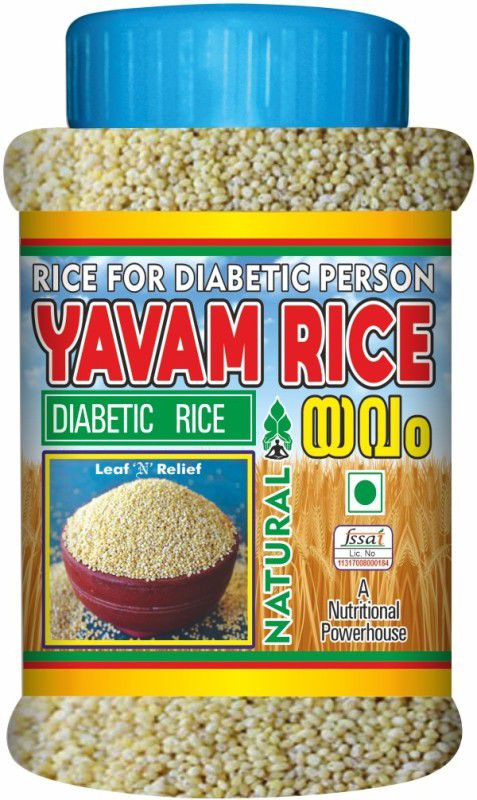 Leaf N Relief Yavam Rice - Diabetic Rice - 400 gm x 2 Nos Baskati Rice  (0.8 kg)