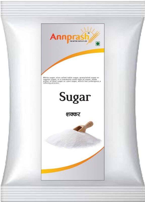 Annprash Premium Quality White Sugar- 4Kg (Packing) Sugar  (4 kg)