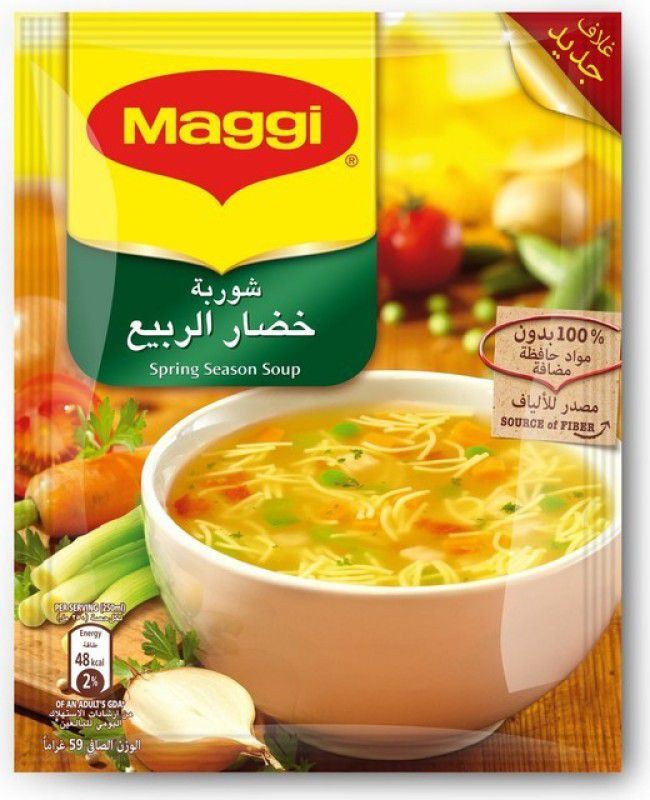 Maggi Spring Season Soup, 59g  (Pack of 5, 59 g)