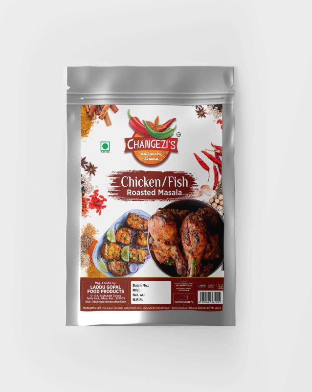 Changezi's Chicken Fish Roasted Masala From Jaipur Natural & Fresh  (200 g)