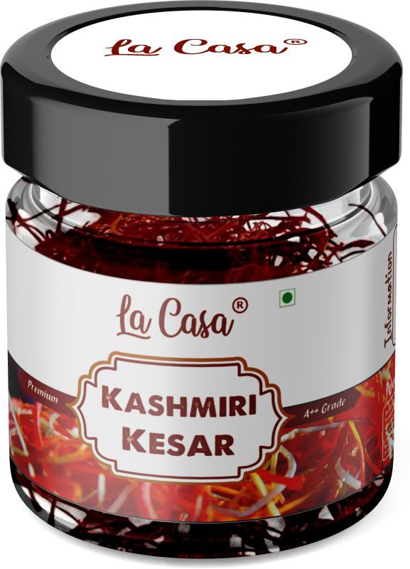 La Casa Kashmiri Saffron | Original Kesar | Premium A++ Grade Keshar | 0.25g  (0.25 g)