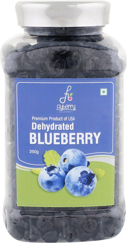 Flyberry Gourmet Dehydrated Blueberry 250 g Blueberry  (250 g)