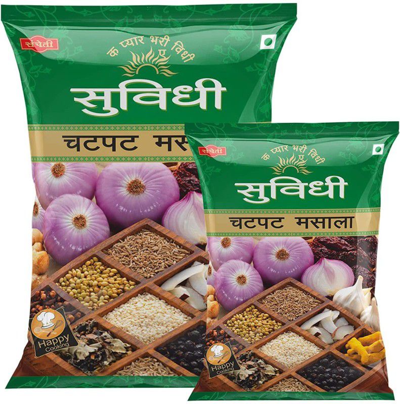 Suvidhi CHATPAT Masala 1KG Pack and 200GM Pack ( Pack of 2) 1.2 KG  (2 x 600 g)
