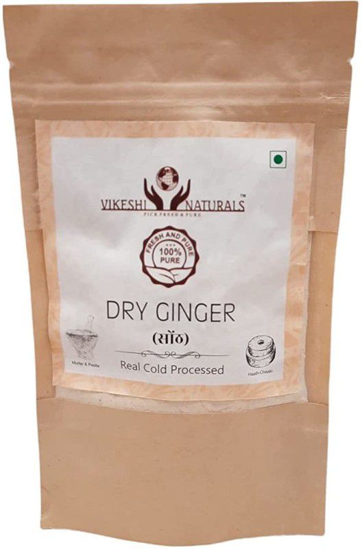Vikeshi Naturals Dry Ginger Powder | Sonth Powder | Sukhi Adrak Powder 100gms, 100% Natural  (100 g)