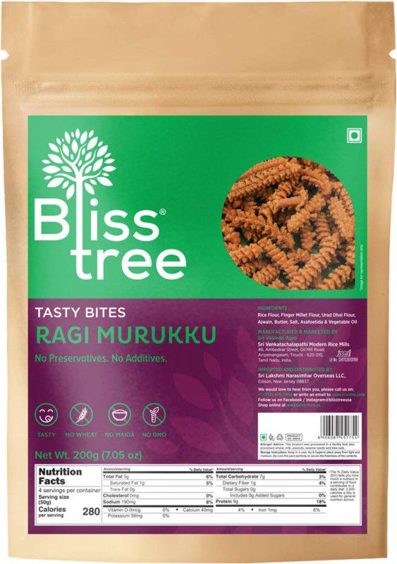 bliss tree Ragi Murkku  (200 g)