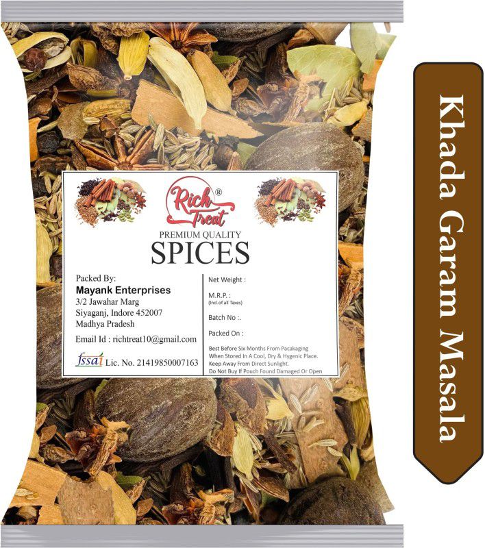 Rich Treat Sabut Garam Masala Combo Pack, Mix of 13 Spices  (125 g)
