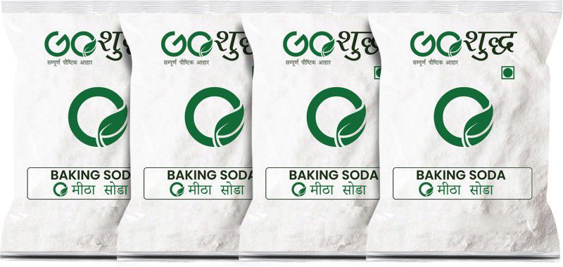 Goshudh Premium Quality Meetha Soda (Baking Soda)-500gm (Pack Of 4) Baking Soda Powder  (4 x 500 g)