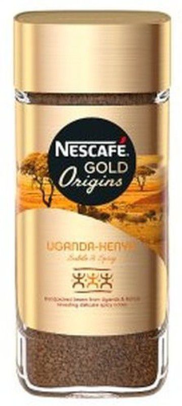Nescafe Gold Origins Uganda Kenya Coffee Instant Coffee  (100 g)