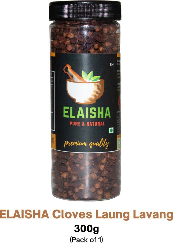 ELAISHA Cloves Laung Lavang Spice Whole Premium Quality Pure & Natural  (300 g)